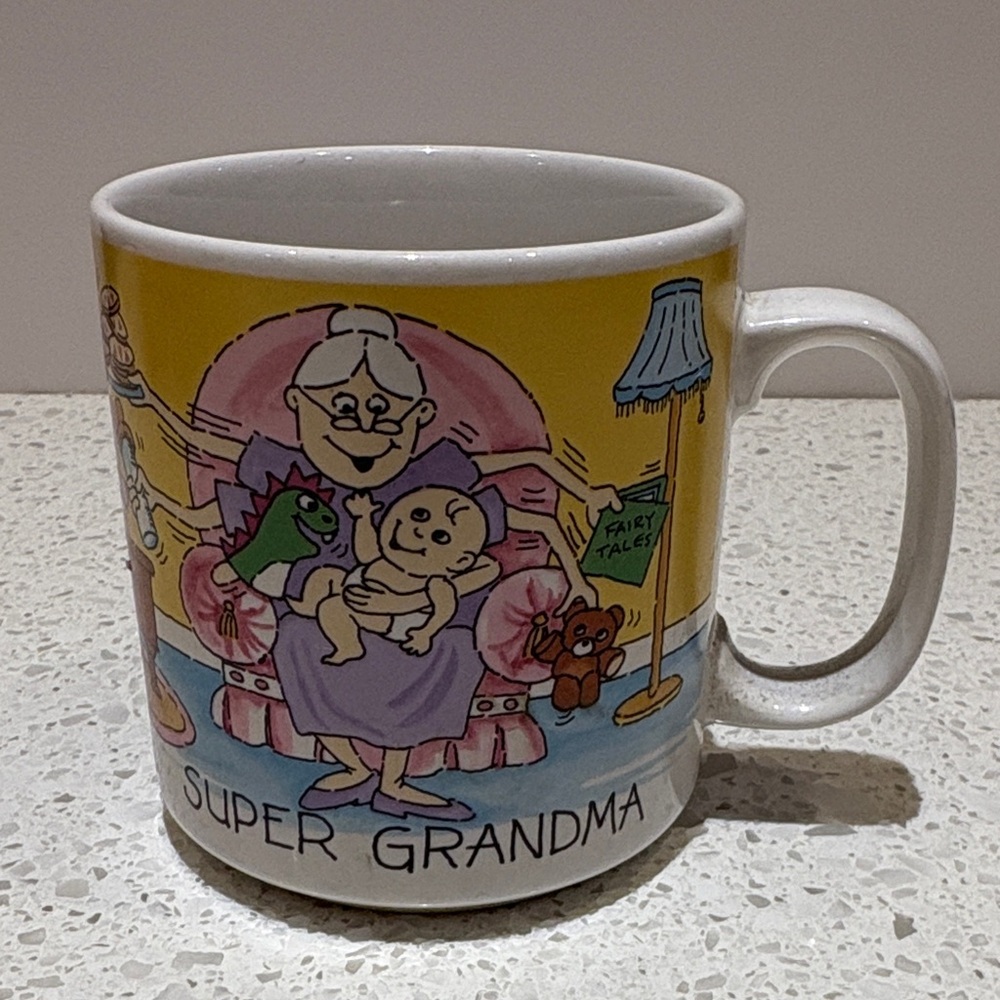 Vintage Russ Super Grandma Mug